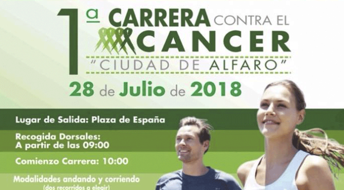 1ª Carrera contra el cáncer «Ciudad de Alfaro»