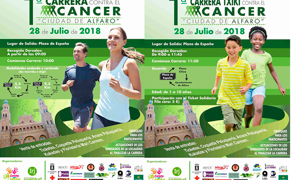 1ª Carrera contra el cáncer «Ciudad de Alfaro»