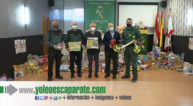 La Guardia Civil en La Rioja lleva a cabo la II Campaña solidaria de recogida de juguetes
